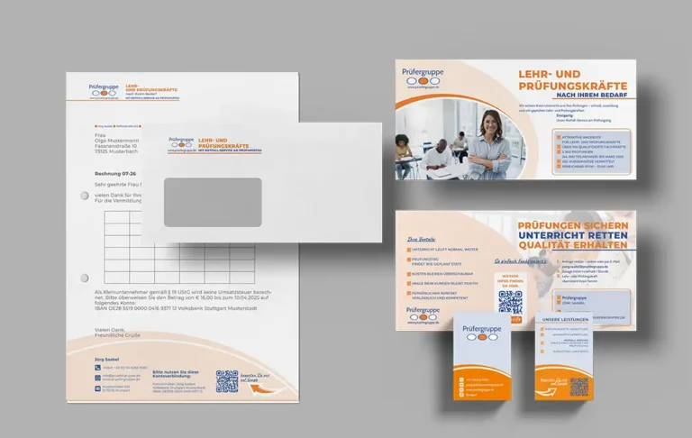 Corporate Design für Prüfergruppe