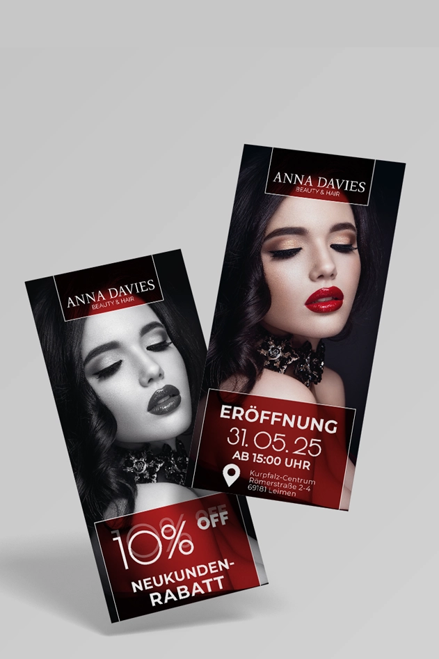 Eröffnungs- und Aktionsflyer